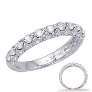 White Gold Matching Band