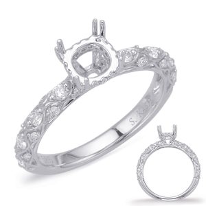 White Gold Engagement Ring