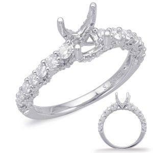 White Gold Engagement Ring