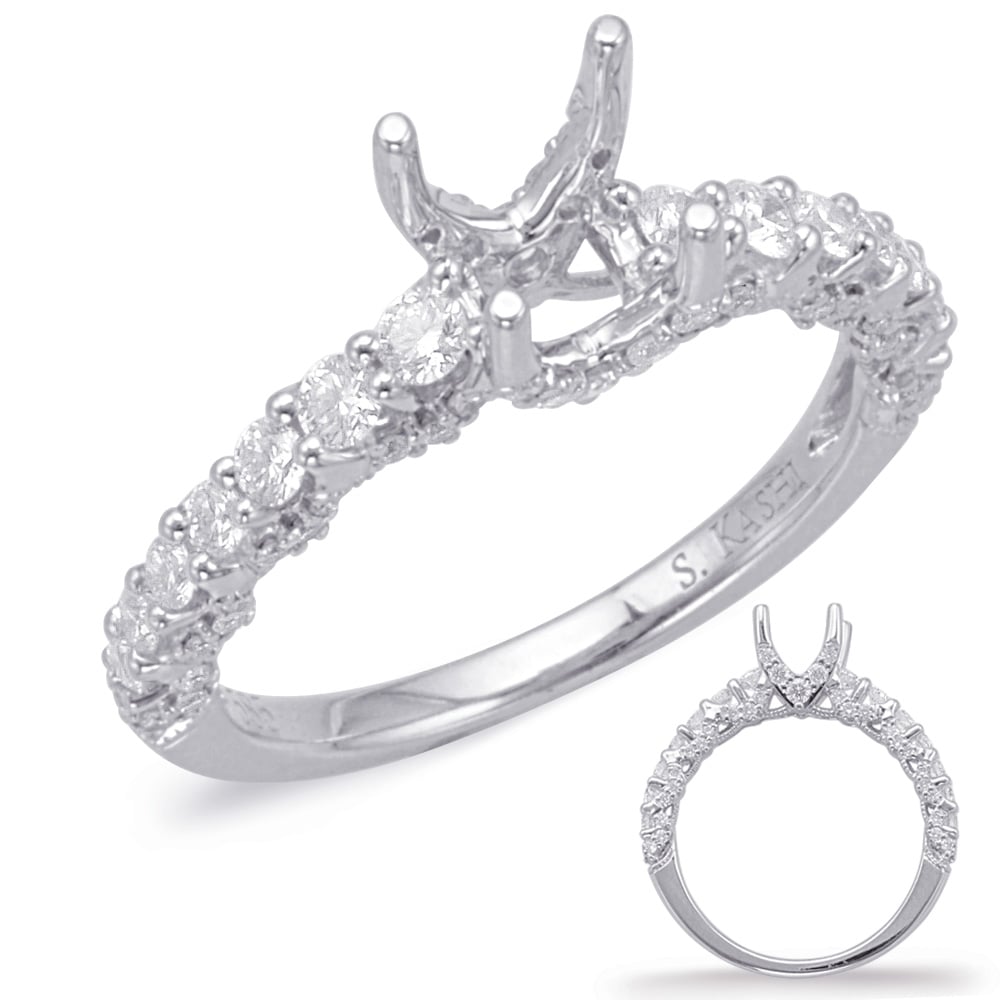 White Gold Engagement Ring