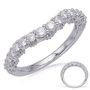 White Gold Wedding Band