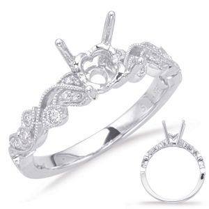White Gold Engagement Ring