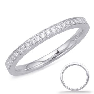 White Gold Matching Band
