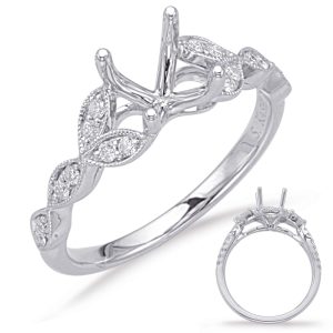White Gold Engagement Ring