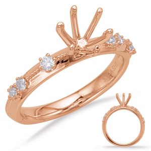 Rose Gold Engagement Ring