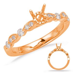 Rose Gold Engagement Ring