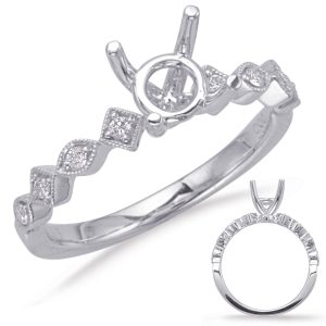 White Gold Engagement Ring