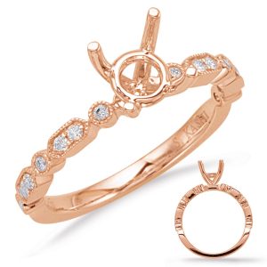 Rose Gold Engagement Ring