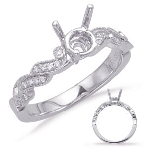 White Gold Engagement Ring