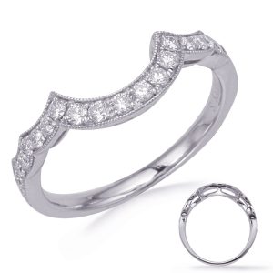 White Gold Wedding Band