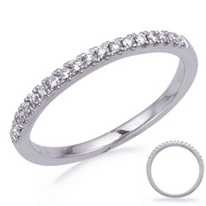 White Gold Matching Band