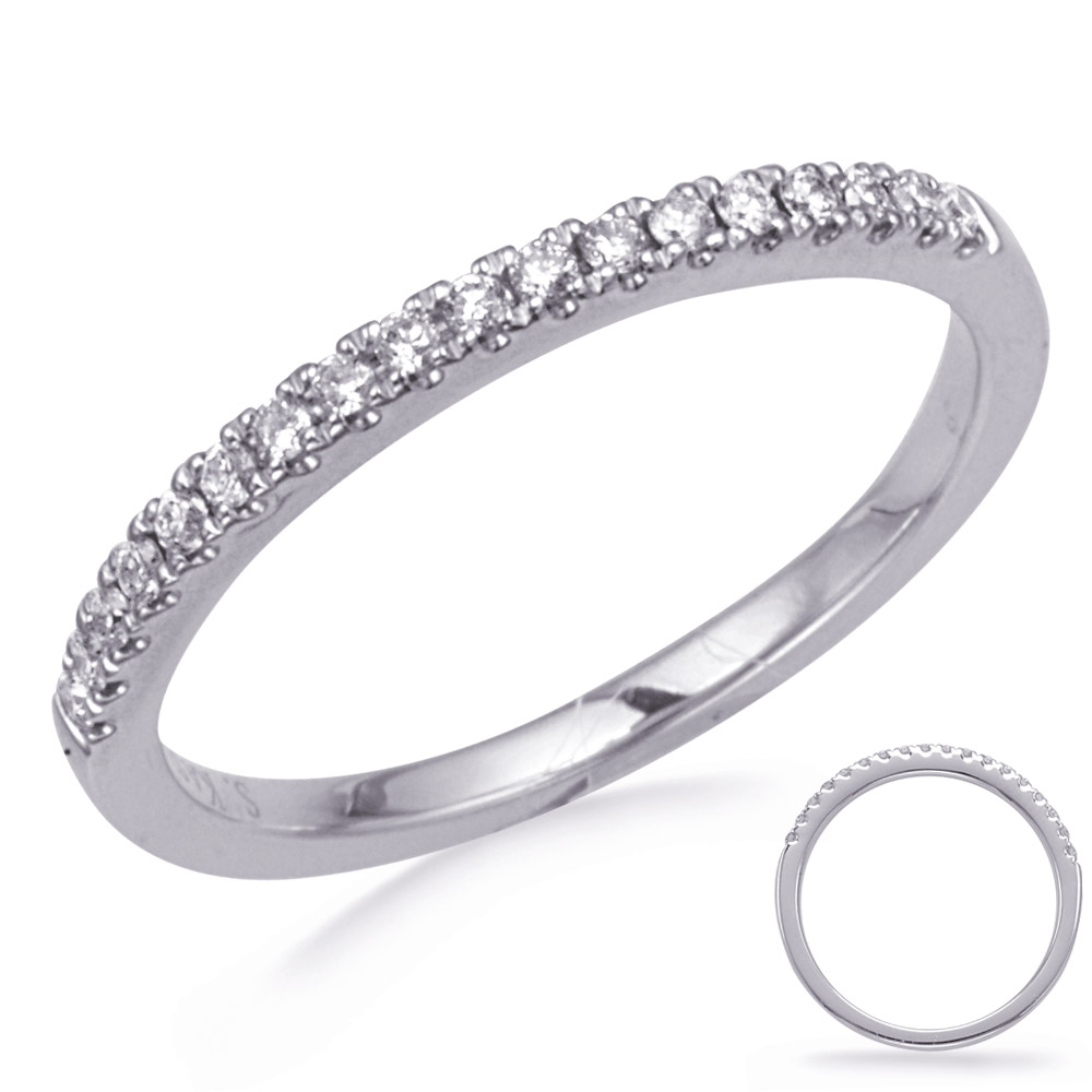 White Gold Matching Band