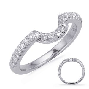 White Gold Wedding Band