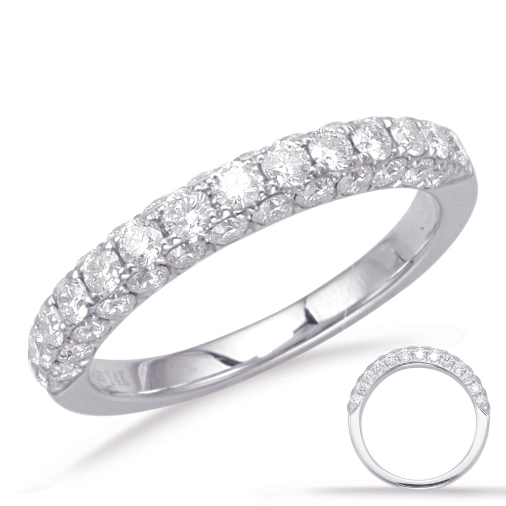 White Gold Matching Band