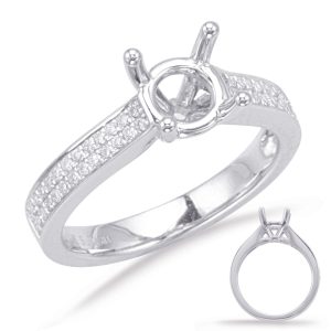 White Gold Engagement Ring