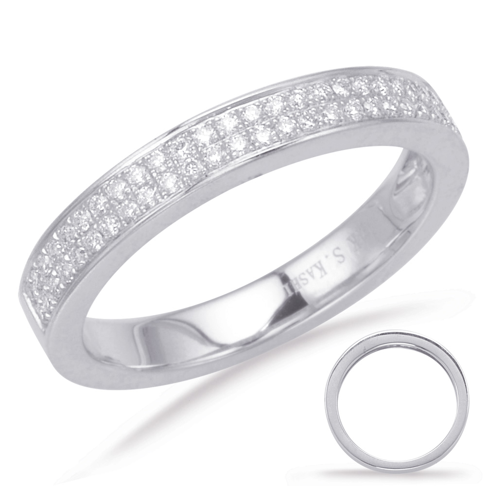 White Gold Matching Band