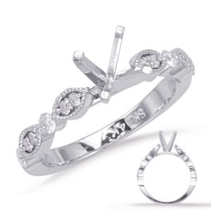 White Gold Engagement Ring