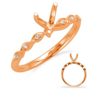 Rose Gold Engagement Ring