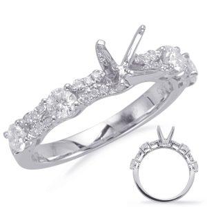 White Gold Engagement Ring