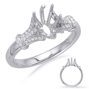 White Gold Engagement Ring