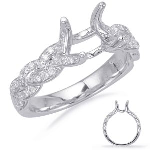 White Gold Engagement Ring