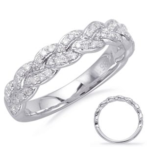 White Gold Matching Band