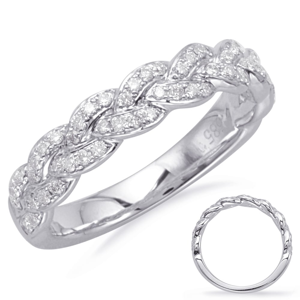 White Gold Matching Band
