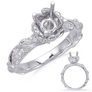 White Gold Engagement Ring