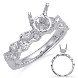 White Gold Engagement Ring