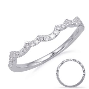 White Gold Matching Band