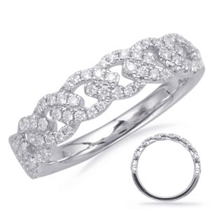 White Gold Matching Band