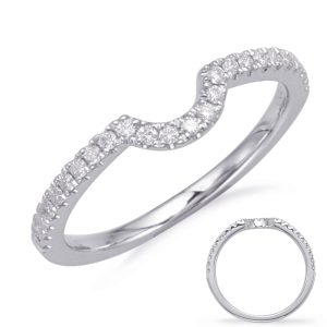 White Gold Matching Band