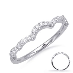 White Gold Matching Band