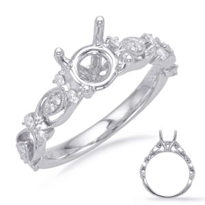 White Gold Engagement Ring