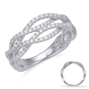 White Gold Matching Band