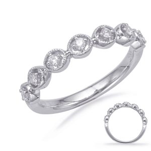 White Gold Matching Band