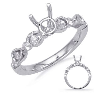 White Gold Engagement Ring