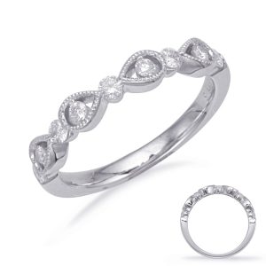 White Gold Matching Band