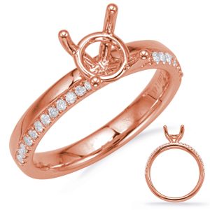 Rose Gold Engagement Ring