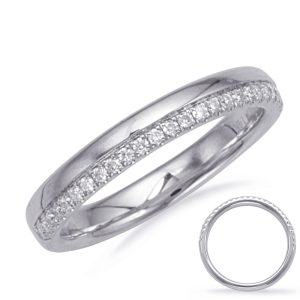 White Gold Matching Band