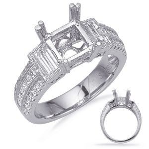 White Gold Engagement Ring