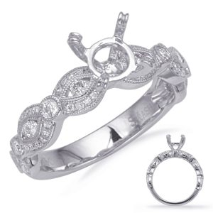 White Gold Engagement Ring