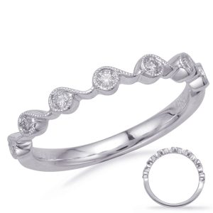 White Gold Matching Band