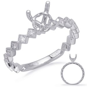 White Gold Engagement Ring