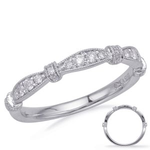 White Gold Matching Band