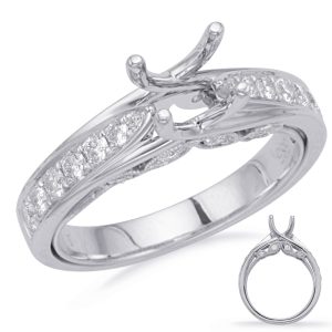 White Gold Engagement Ring