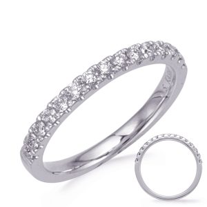 White Gold Wedding Band