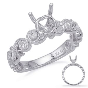 White Gold Engagement Ring