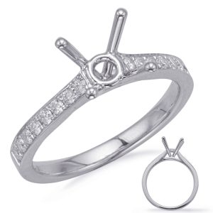 White Gold Engagement Ring