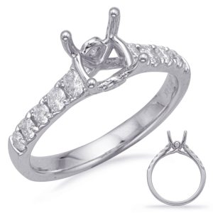 White Gold Engagement Ring